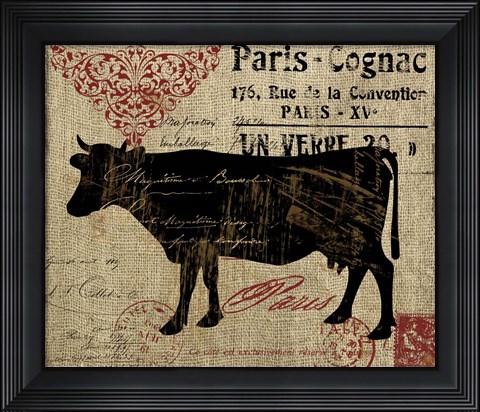 Framed Paris Farms I Print
