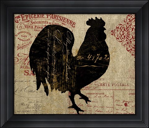 Framed Paris Farms IV Print