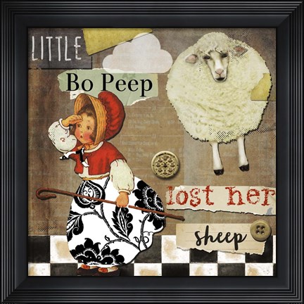 Framed Childhood II Print