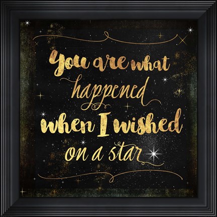 Framed Moon and Back IV Print