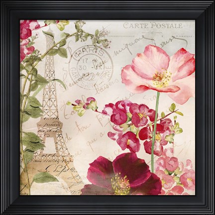 Framed Always Paris I Print