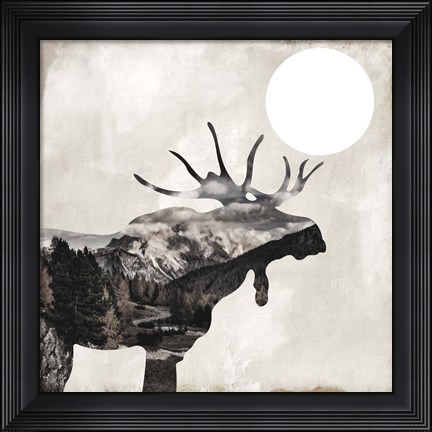 Framed Going Wild V Print