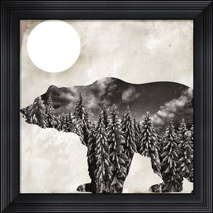 Framed Going Wild VI Print