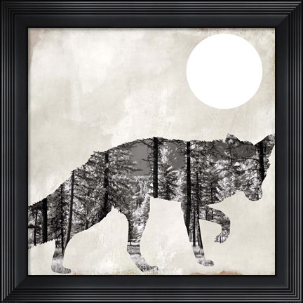 Framed Going Wild VII Print