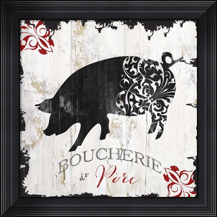 Framed Ferme IV Print