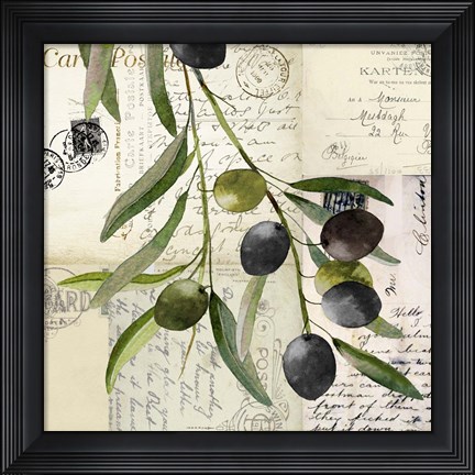 Framed Olivia I Print