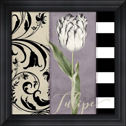 Framed Modern Mauve II Print