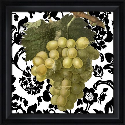 Framed Grape Suzette II Print
