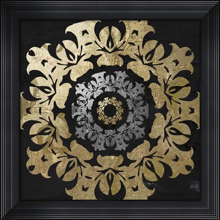 Framed Glitterfish III Print