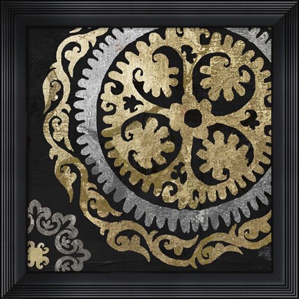 Framed Glitterfish IV Print