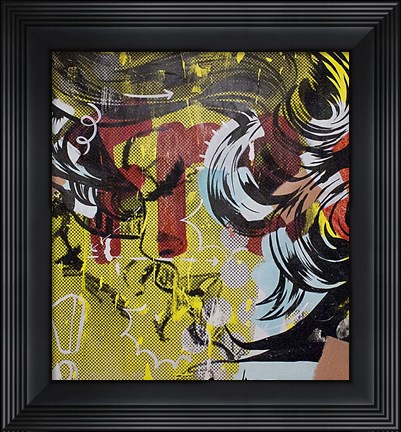 Framed Fret 1 Print
