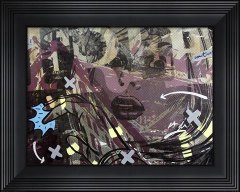 Framed Sometimes Free Print