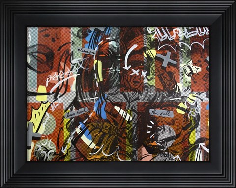 Framed Then The Fall Print