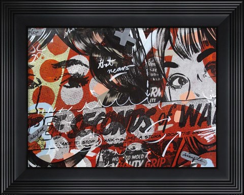 Framed Three Seconds Print