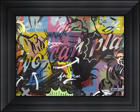 Framed Two Can Play Print