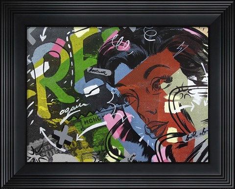 Framed Free Again Print