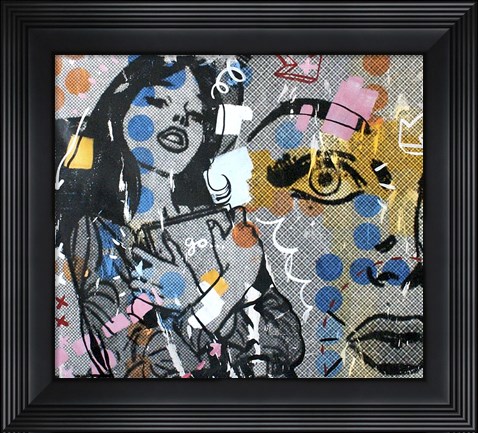 Framed Go Print