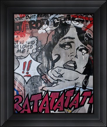 Framed Hot Rod Print