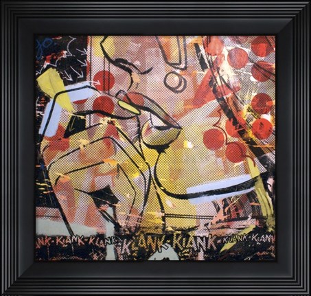 Framed Klank Klank Print