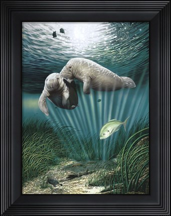 Framed Lazy Day Romance Print