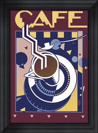Framed Cafe Print