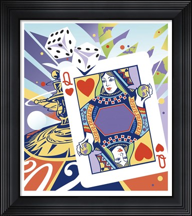 Framed Casino Print