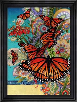 Framed Monarch Madness Print