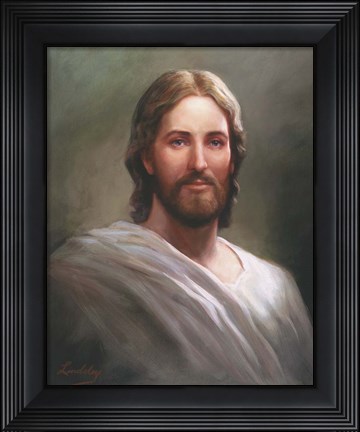 Framed Our Savior Print