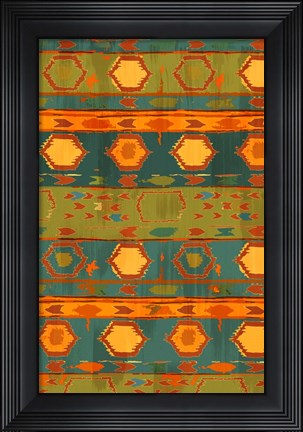 Framed Southwest Design III Print
