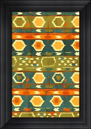 Framed Southwest Design II Print
