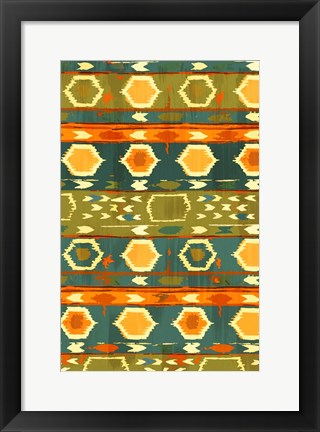 Framed Southwest Design II Print