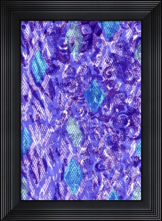 Framed Snake Skin II Print