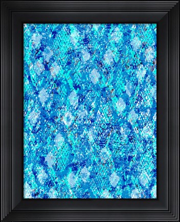 Framed Snake Skin IV Print