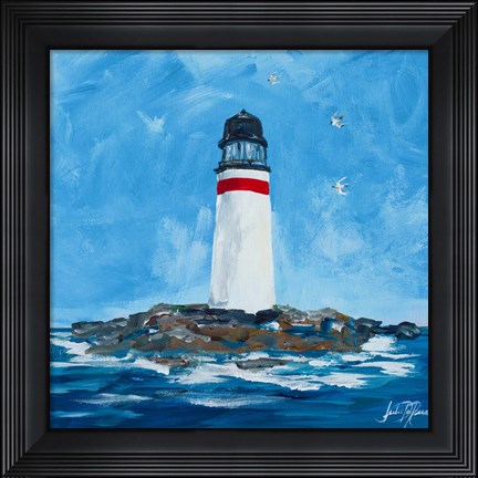 Framed Lighthouses I Print