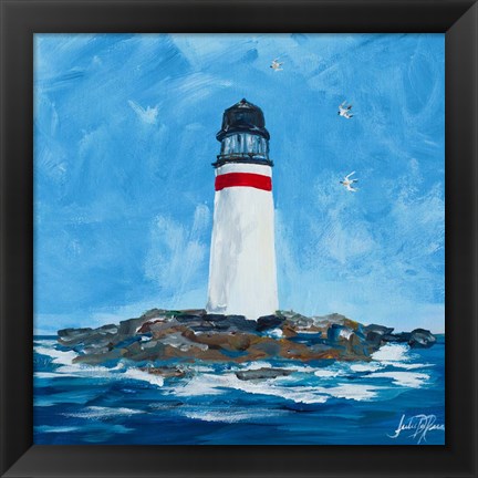 Framed Lighthouses I Print