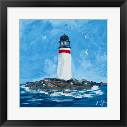 Framed Lighthouses I Print