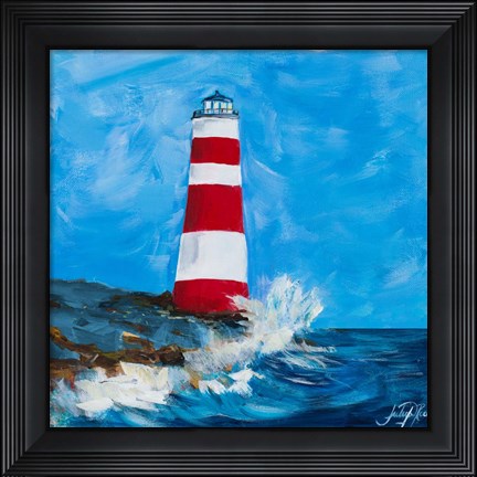 Framed Lighthouses II Print