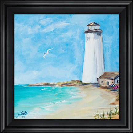 Framed Lighthouses III Print