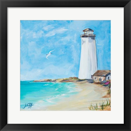 Framed Lighthouses III Print
