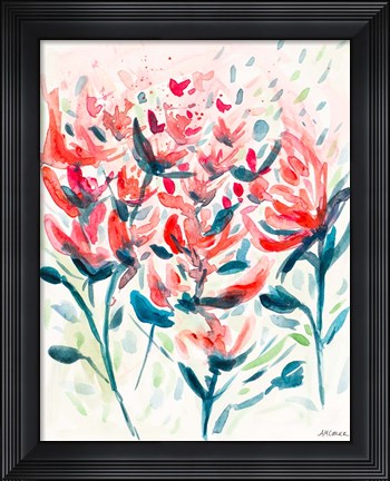 Framed Wild Flowers I Print