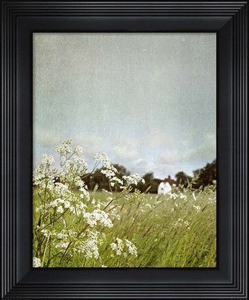 Framed In the Pasture Print