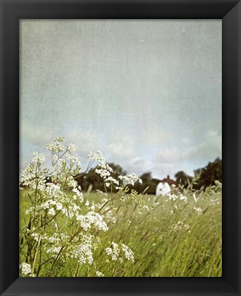 Framed In the Pasture Print