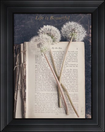 Framed Life is Beautiful Print