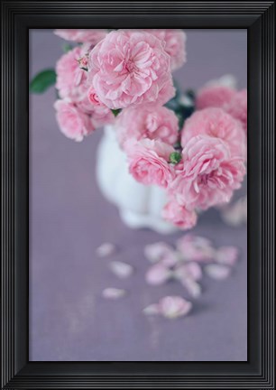 Framed Soft Petals Print
