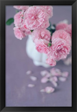 Framed Soft Petals Print