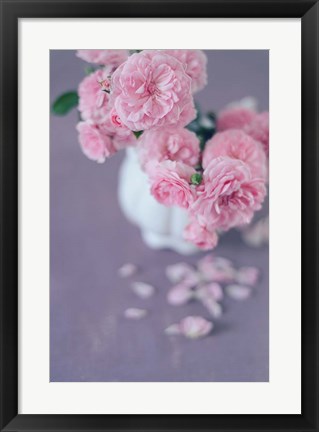 Framed Soft Petals Print