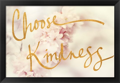Framed Choose Kindness Print