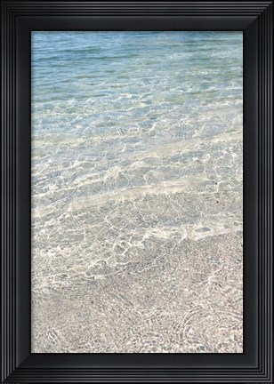 Framed Crystal Clear Waters Print