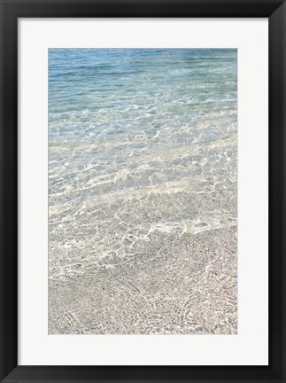 Framed Crystal Clear Waters Print