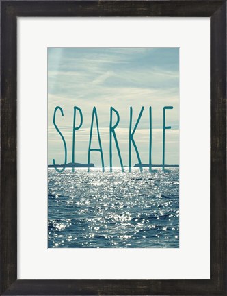 Framed Sparkle Print